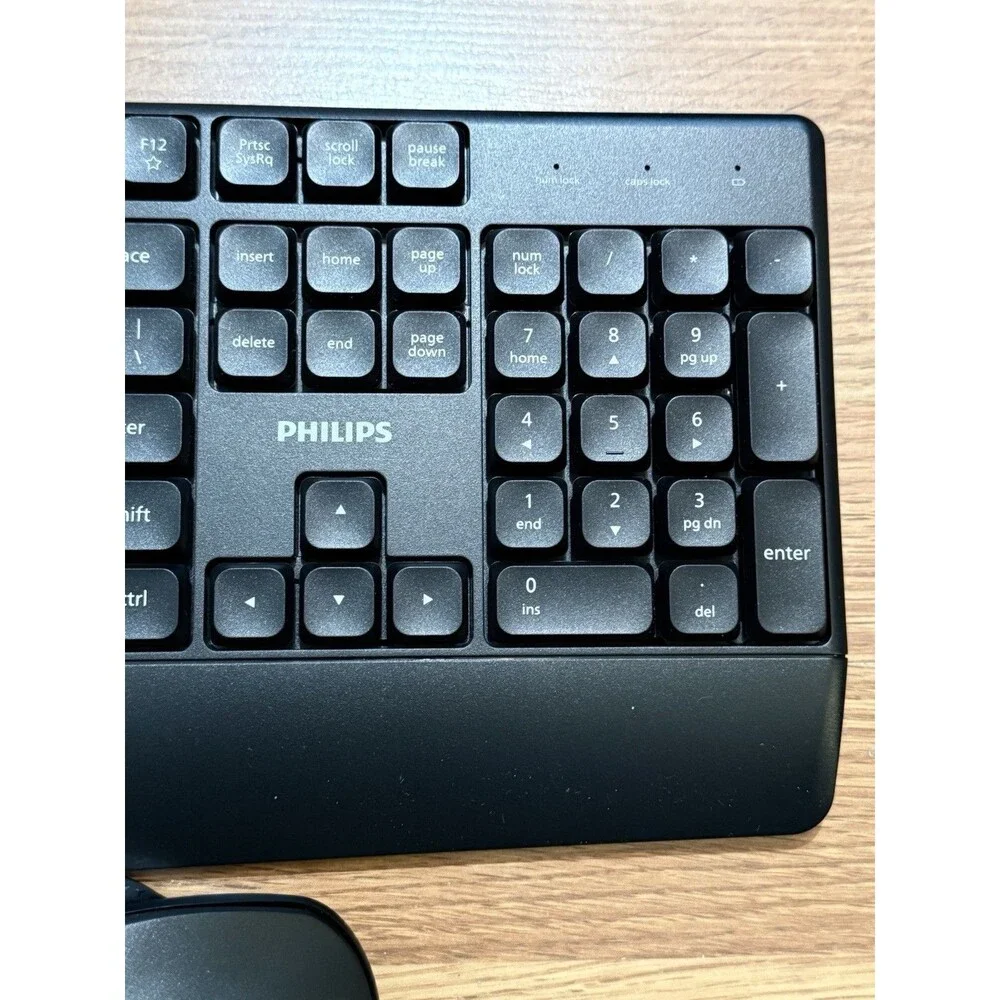 Philips 3000 Series Professional 2.4GHz Wireless SPK6348 Keyboard & SPK7348 Mous